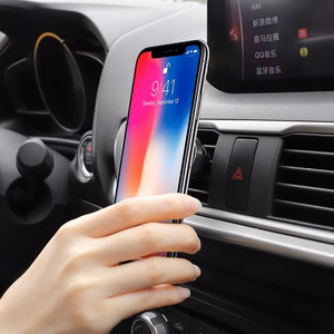 Car phone Hoidja Hoco CA47 jaoks using on ventilation grille, magnetic, must