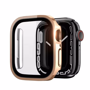 Karastatud klaas ümbris Dux Ducis Hamo Apple Watch 45mm roosa