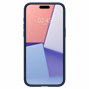 SPIGEN ümbris LIQUID AIR jaoks IPHONE 15 Pro Max tumesinine