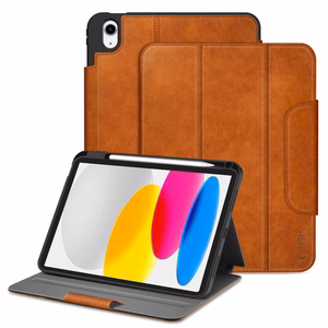 Tech-Protect Fleece Ümbris jaoks iPad 10.9” 10 / 2022 / 11” 11 / 2025 - Brown