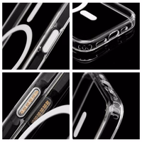 Clear Elite Mag Ümbris antiyellowing compatible with Camera Control button and MagSafe jaoks SAMSUNG S26 Edge läbipaistev