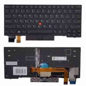 Klaviatuur LENOVO Thinkpad X13, Trackpointiga, taustvalgustusega, US