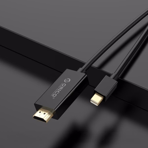Orico XD-MDTD Mini DisplayPort–DVI, Full HD 60 Hz kaabel, 2 m – must