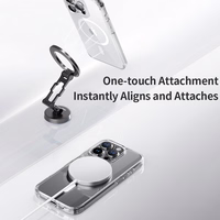 Rock Crystal Series Magnetic Ümbris jaoks Iphone 16 Plus läbipaistev