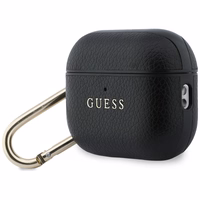 Guess Grained Classic Logo ümbris for AirPods Pro 3 - must