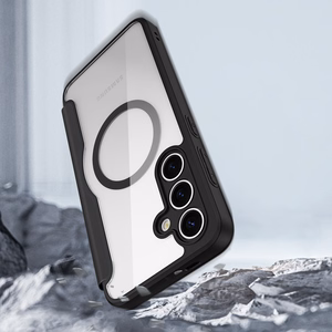 Dux Ducis Skin X Pro ümbris jaoks Samsung Galaxy S25 with MagSafe and wallet - must