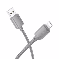 Kaabel USB A to Lightning Hoco 2,4A 1 m X113 hall