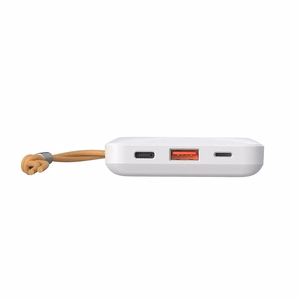 VEGER powerbank 10000 mAh with juhtmevaba charging compatible with MagSafe PD QC3.0 2A 20W MagOn (VP1151 / W1151) valge