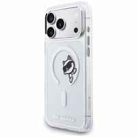 Karl Lagerfeld IML Peekaboo MagSafe Ümbris for iPhone 17 Pro Max - Clear