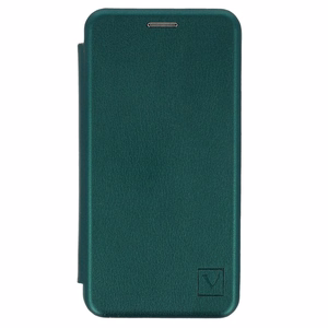 Book Vennus Elegance чехол для Iphone 12 Mini тёмно-зелёный