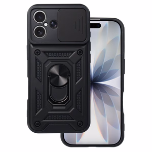 Чехол Slide Camera Armor для iPhone 17 чёрный