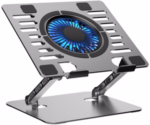 Jahutusalus reguleeritav sülearvutile ART P12 1 x USB A LED alumiinium