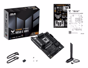 ASUS TUF GAMING B850-E WIFI AMD B850 Socket AM5 ATX emaplaat