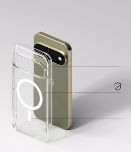 Ringke Fusion Magnetic MagSafe ümbris mudelile Google Pixel 11 Pro XL – läbipaistev