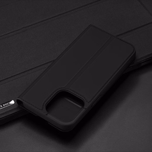 Dux Ducis Skin Pro raamaturiiuli tüüpi ümbris iPhone 13 Pro Maxile sinine