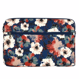 Wonder Sleeve Laptop 15-16 inches sinine and camellias