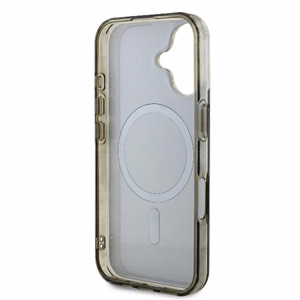 Guess IML 4G Background MagSafe iPhone 16 Plus Ümbris - Brown