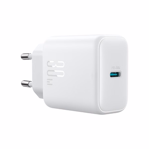 Joyroom JR-TCF24 USB-C PD 30W QC SFC network charger - white + 1m USB-C cable
