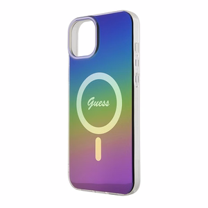 Guess IML Iridescent MagSafe ümbris jaoks iPhone 15 Plus / 14 Plus 6.7" - multicolor