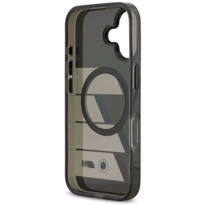 BMW M IML Metal Buttons Tricolor Lines MagSafe Ümbris jaoks iPhone 17 - hall