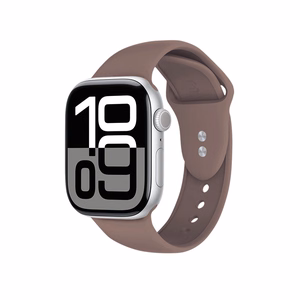Crong Liquid Apple Watch rihm, 38/40/41/42 mm, pruun