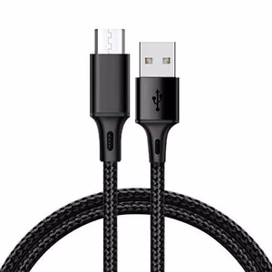 Kaabel TYPE 2 - USB to Micro USB - metal plugs QC 3.0 1 metre must