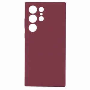 Чехол для телефона "TM Pure Silicone" для Apple iPhone 14 сливовый (Блистер)