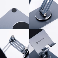 Desk hoidja jaoks phone / tablet foldable Forcell F-Grip Fold Alus 2 360 hall