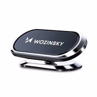 Wozinsky Self-Adhesive Magnetic Car Mount 360 jaoks Dashboard Hõbedane (WMH-06)