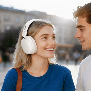 Juhtmevabad kõrvaklapid Acefast H12 Hybrid ANC valged