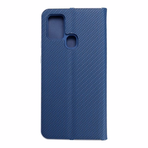 Flip case for Samsung A21s Luna Book Carbon blue
