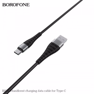 USB kaabel Hoco BX32 must Type-C 100cm (kuni 5A)
