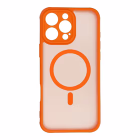 FULL MATTE MAG COVER ümbris compatible with MagSafe jaoks IPHONE 16 Pro Max hermes oranž