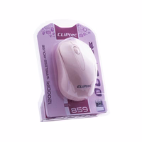 Cliptec Computer mouse Young RZS859 juhtmevaba optical 1200DPI roosa
