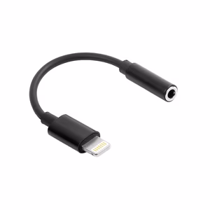 Maxlife heliadapter MXJL-02 jack 3,5 mm kuni Lightning, must