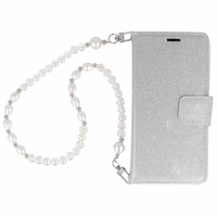 Glitter Magsafe Kaaned Ümbris jaoks Samsung Galaxy S23 Plus hõbedane