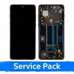 LCD ekraan ühilduv OnePlus 13 raamiga / Black Eclipse / (Service Pack)