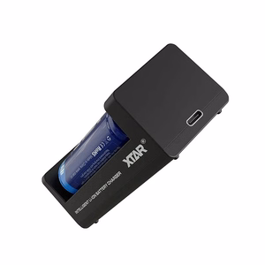 Li-ion 18650 akulaadija USB-C-ga, 2 pesa