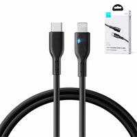 Joyroom Premium Series A13 Lightning / USB-C 20W 2m kaabel - must