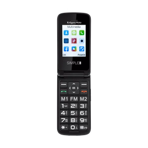 Krüger&Matz Simple 931 4G mobiiltelefon eakatele