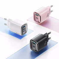 USAMS Võrgulaadija CC229 30W GaN USB-C/USB-A Fast Charging XC Series must CC229TC01