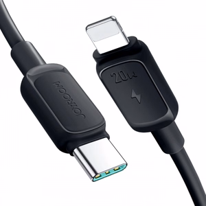USB kaabel Joyroom „A14“ must „Type-C / Lightning“ 120cm (kuni 20W)