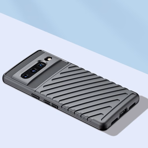 Thunder Case гибкий бронированный чехол для Google Pixel 7 Pro чёрный
