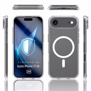 3mk Armor MagCase jaoks iPhone 17 Air - Läbipaistev