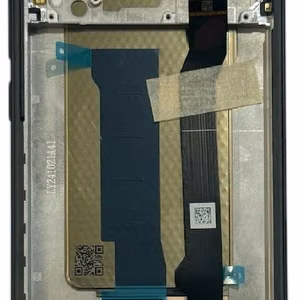 LCD ekraan Xiaomi Poco X7 Pro 5G puuteekraaniga raamiga must originaal (teeninduspackett)