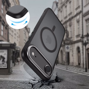 Tech-Protect MagEdge MagSafe Ümbris jaoks iPhone 17 Air - Matt Must