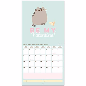 Pusheen Foodie 2021 Collection päevaplaneerimise kalender