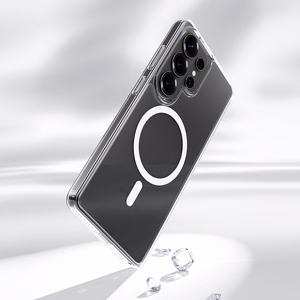 Rock Crystal läbipaistev Series Magnetic Ümbris for Samsung Galaxy S26 Ultra läbipaistev