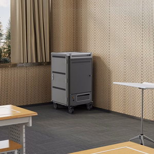 Ewent EW1700 mobiilsete seadmete halduskäru / kapp must, hall