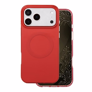 Tecto Shield Mistiq Mag ümbris mudelile iPhone 17 Pro Max 6,9" / 18 Pro Max 6,9", punane